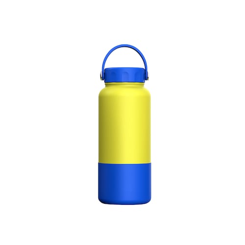 Termo Acero Inoxidable con Agarre 40 oz Azul Reebok