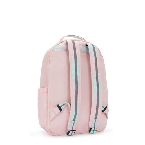 Mochila Backpacks Kipling Rosa Metálico para Mujer
