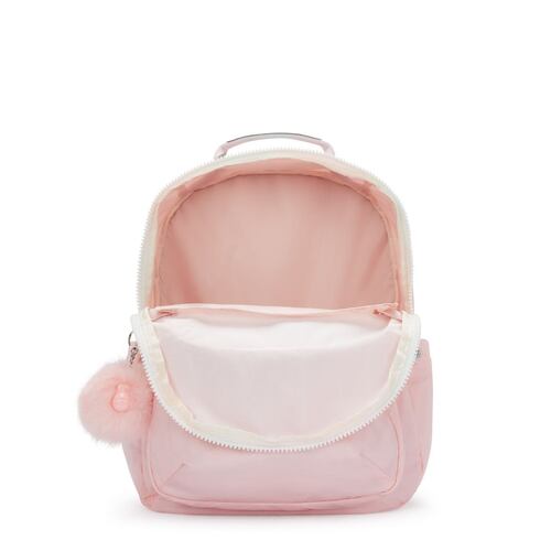 Mochila Backpacks Kipling Rosa Metálico para Mujer