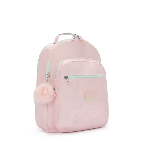 Mochila Backpacks Kipling Rosa Metálico para Mujer