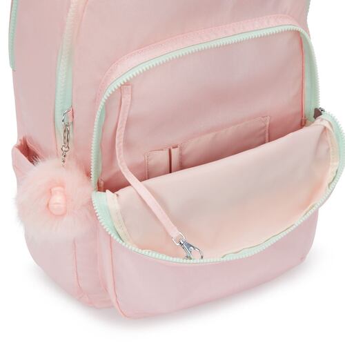 Mochila Backpacks Kipling Rosa Metálico para Mujer