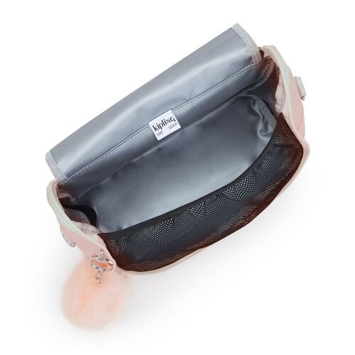 Lonchera Pouches/Cases Kipling Rosa Metálico para Mujer