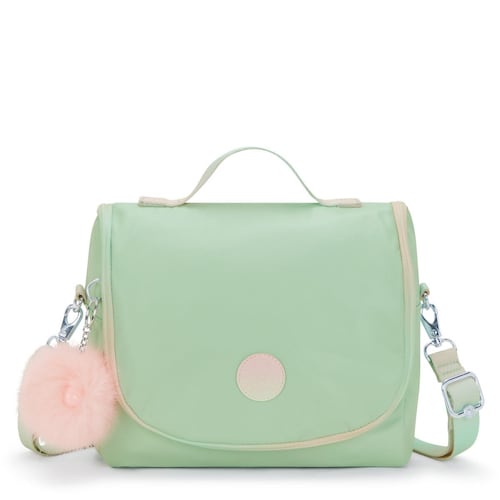 Lonchera Pouches/Cases Kipling Verde Metálico para Mujer