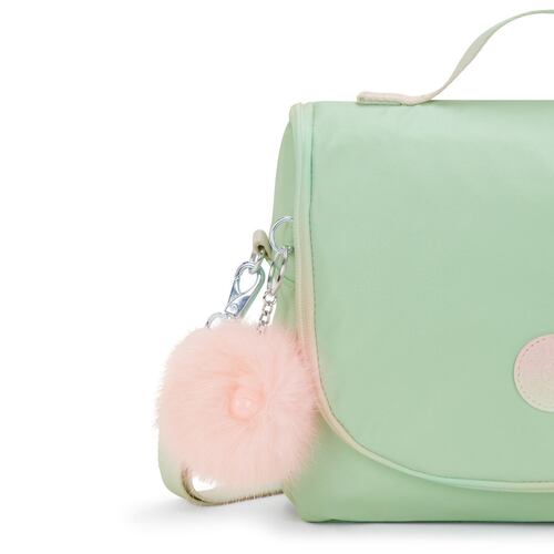 Lonchera Pouches/Cases Kipling Verde Metálico para Mujer