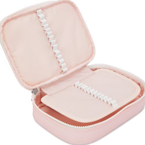 Lapicera Pouches/Cases Kipling Rosa Metálico para Mujer
