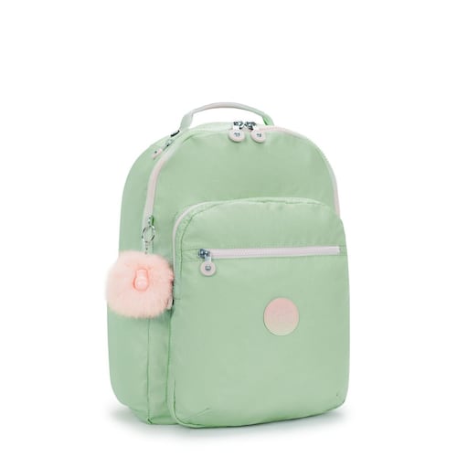 Mochila Backpacks Kipling Verde Metálico para Mujer