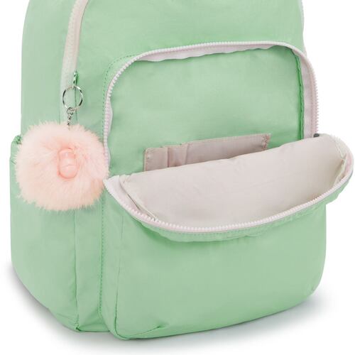 Mochila Backpacks Kipling Verde Metálico para Mujer