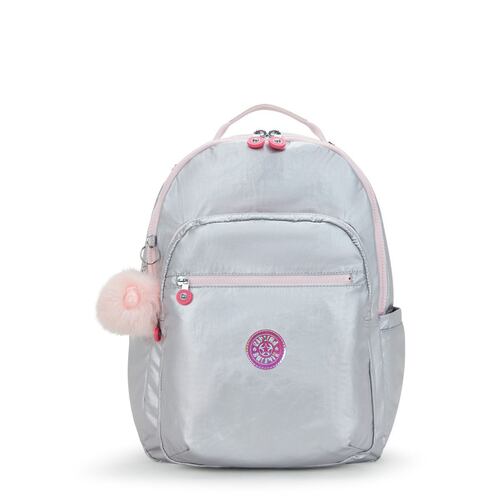 Mochila Backpacks Kipling Plateada para Mujer