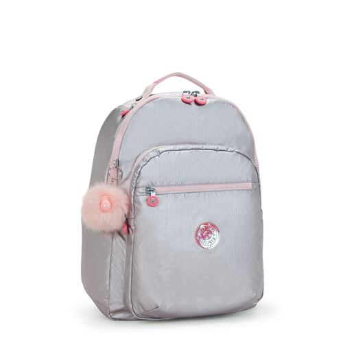 Mochila Backpacks Kipling Plateada para Mujer