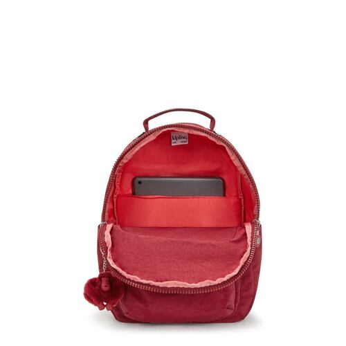 Mochila Funky Kipling Red Vino para Mujer