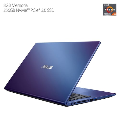 Laptop ASUS D515UA-BQ049T 15.6" R5 5th 8G 256SSD Azul