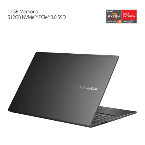 Asus Vivobook D513UA-BQ187T 15.6" R5 12Gb 512SSD Negro
