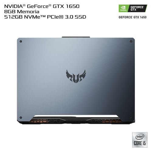 Laptop Gamer Asus FX506LH-HN002T Ci5 10300H 8G 512SSD GTX 1650 Gris