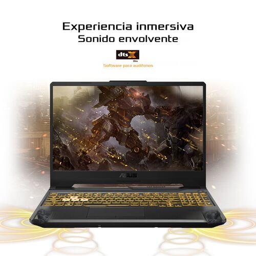 Laptop Gamer Asus FX506HC-HN002T Ci5 11400H 8G 512SSD RTX 3050 Gris