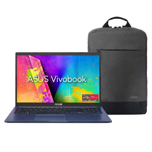 Laptop ASUS D515DA-BQ1590W Ryzen 3 12 GB RAM 256 SSD azul