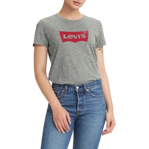 Playera Levi's® CH Gris Cuello Redondo