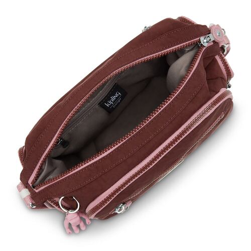 Bolsa Kipling Crossbody color Vino para Mujer