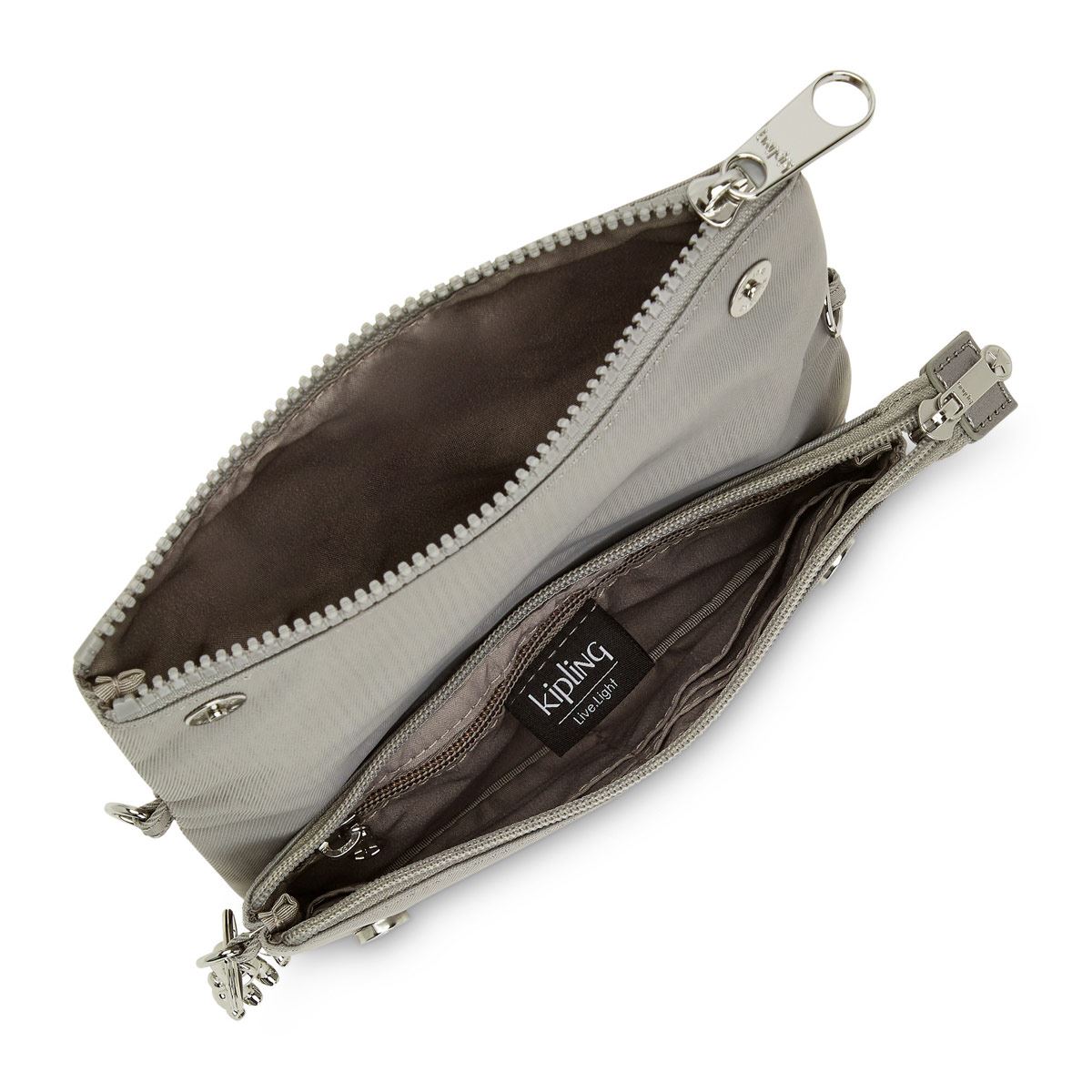 Bolsa cheap kipling gris