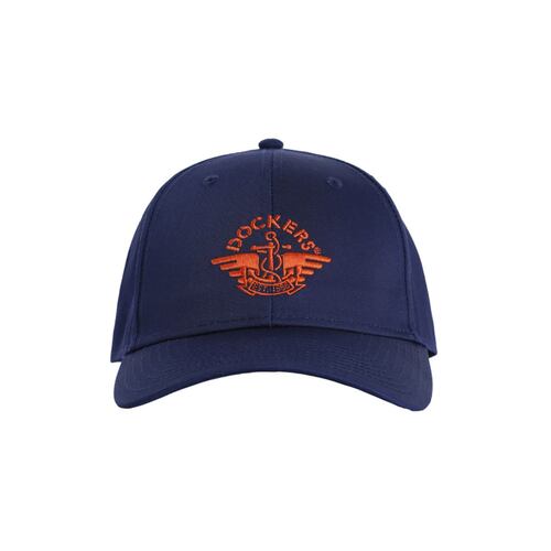 Gorra Dockers azul con logo para hombre