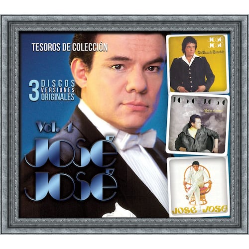 CD3 José José Tesoros de colección vol.4 : Lo pasado pasado / José José / ¿Qué es el amor?