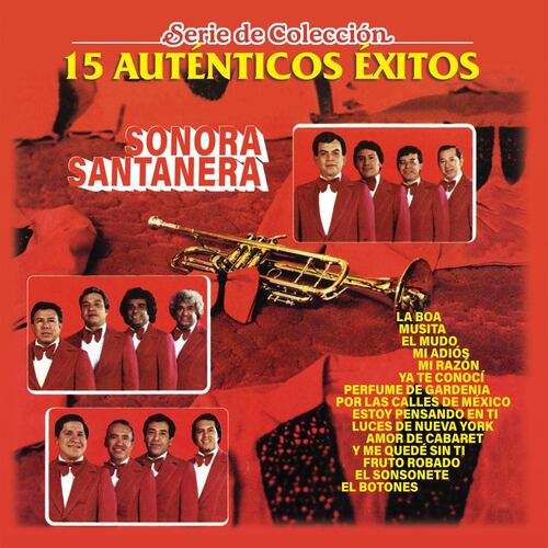 LP La Sonora Santanera - Serie De Colección 15 Auténticos Éxitos