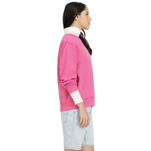 Sudadera Levi's® Talla CH Rosa Cuello Redondo