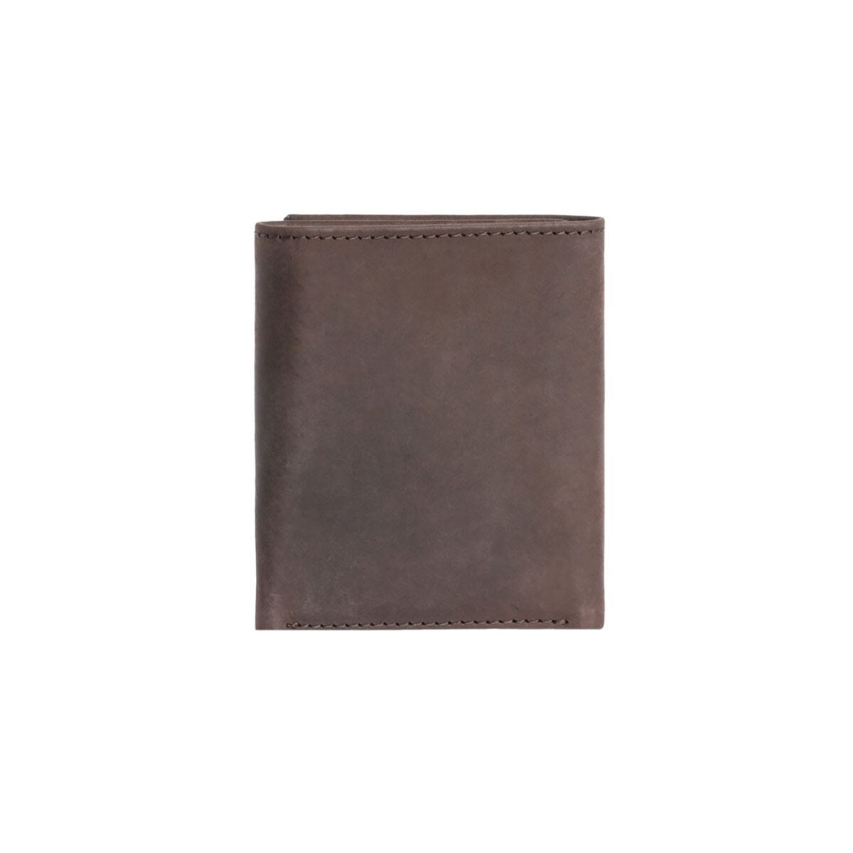 Cartera Levis Trifold caf para hombre