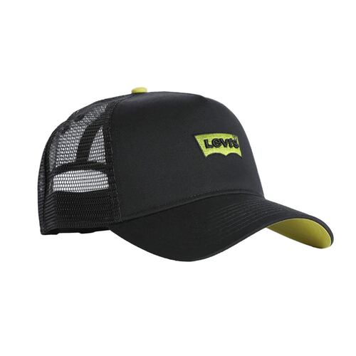 Gorra Levis Trucker negra para hombre