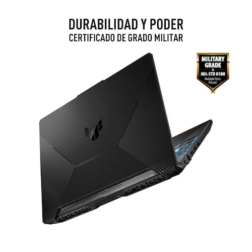 Laptop ASUS TUF gamer FX506HF-HN001W Intel Core i5 8GB RAM 512 SSD RTX 2050 negro