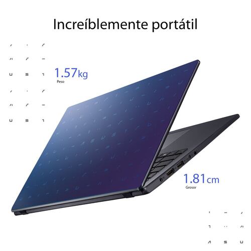 Laptop ASUS VivoBook 15.6 Pulgadas E510KA-BR648W Celeron N4500 8G 128G Azul