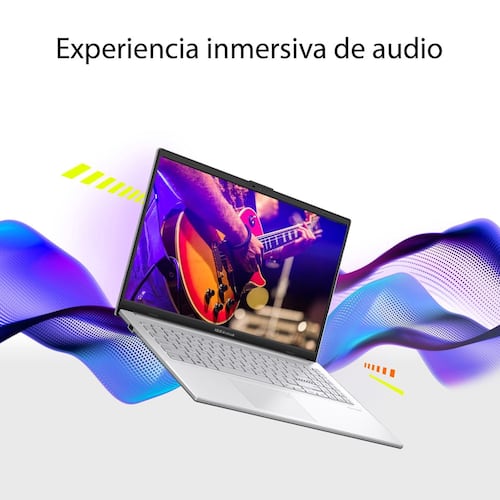 Laptop ASUS VivoBook Go 15.6 Pulgadas E1504FA-NJ881W R5 7520U 16G 512G + Mochila y Mouse