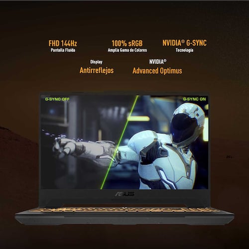 Laptop Gamer Asus Tuf Fx507Vu-Lp311W Ci7-13620H 16Gb 1Tb Ssd Rtx4050 + Backpack Gris