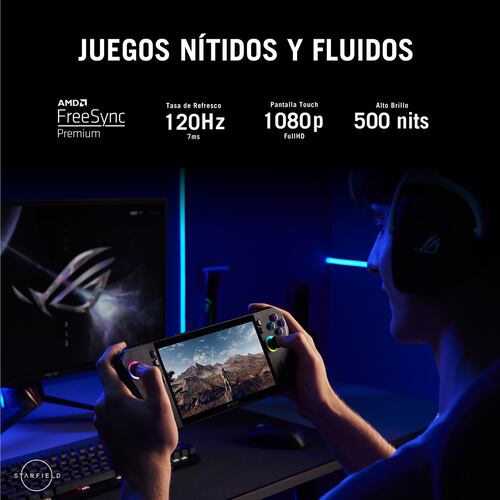 Asus Rog Ally X Rc72La-Nh007W Rz1 Extreme 24G 1T Negro