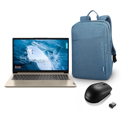 Laptop Lenovo IdeaPad 1 de 15.6 Pulgadas FHD AMD Ryzen 7 5700U / 16GB RAM / 512GB SSD Windows 11
