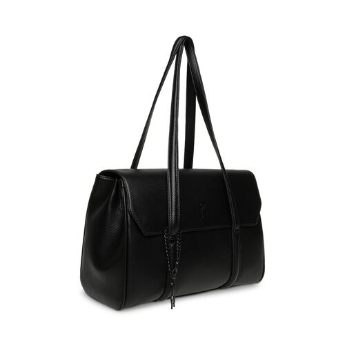 Bolso Satchel Steve Madden Negro para Mujer