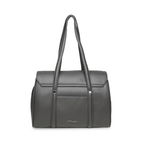 Bolso Satchel Steve Madden Gris para Mujer