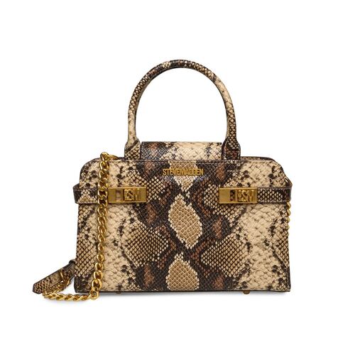 Satchel Steve Madden Animal Print Para Mujer