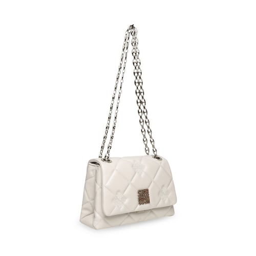 Shoulder Bag Steve Madden Color Blanco para Mujer