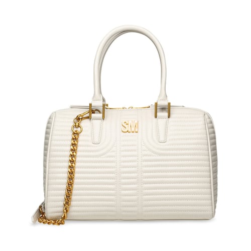 Satchel Color Hueso Steve Madden para Mujer