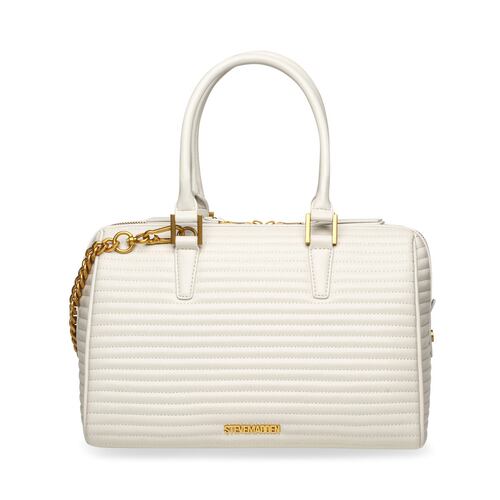 Satchel Color Hueso Steve Madden para Mujer