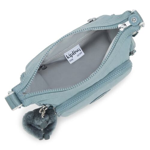 Bolsa Crossbody Kipling Gris Para Mujer