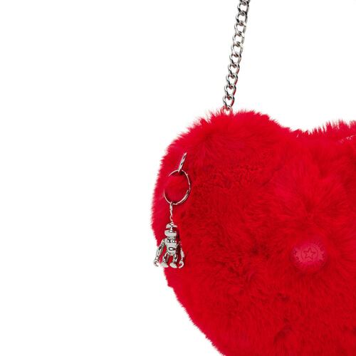 Bolsa Crossbody Kipling Rojo Para Mujer