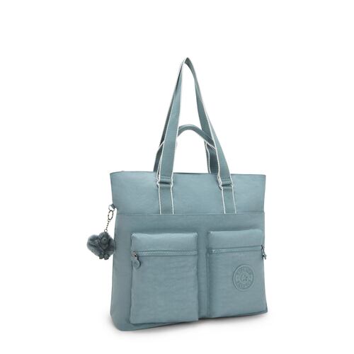 Bolsa Tote Kipling Gris Para Mujer