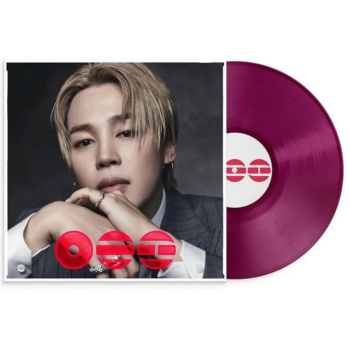 LP BTS 5TH Album Arirang JIMIN Vers. Vinyl Burgundy