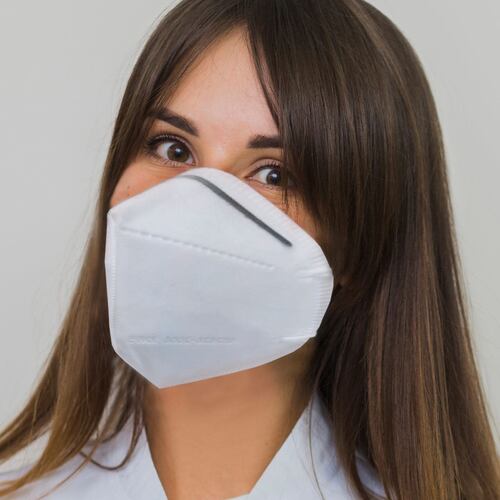 Paquete de Mascarillas Protectoras KN95 Con Empaque de 5 Piezas