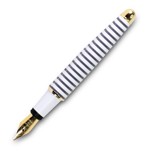 Set Pluma Fuente + Tinta Campo Marzio blanco