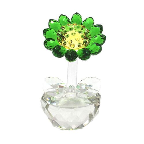 Girasol Verde de Cristal