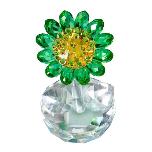 Girasol Verde de Cristal