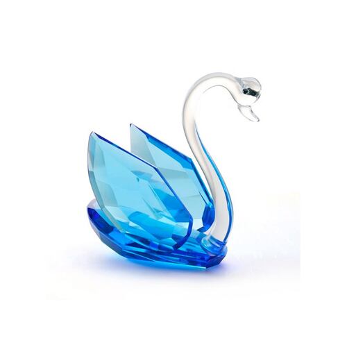 Cisne Azúl de Cristal