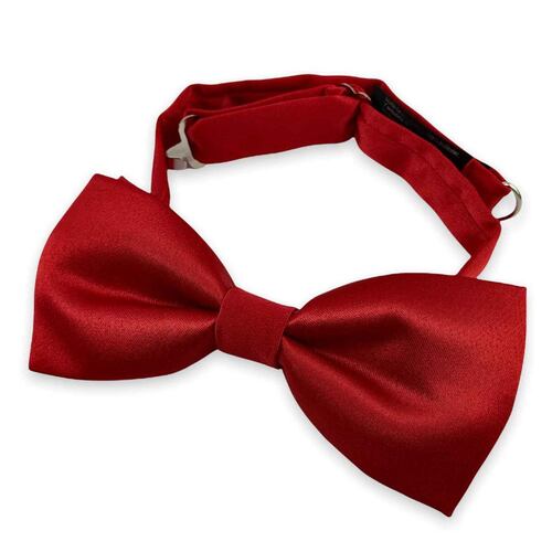 Moño Satín Carlo Corinto Color Rojo para Hombre